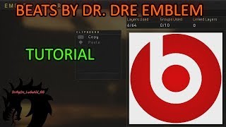 BLACK OPS 4 EMBLEM TUTORIAL Beats by drdre Logo EASY [upl. by Gnek]