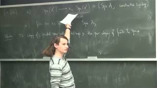 Lecture Series quotpadic Geometryquot by Peter Scholze 2014 lecture 13 [upl. by Anomar767]