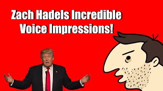 Zach Hadel’s Incredible Voice Impressions Compilation Psychicpebbles [upl. by Kahlil683]