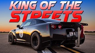 AMS GTR Takes Down THREE 2000hp Lambos [upl. by Bakemeier]