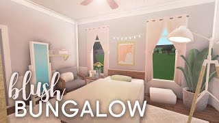 Blush Bungalow  Bloxburg Build  alixia [upl. by Dutch700]