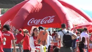 CocaCola HBC Italia ha celebrato i primi 50 anni dello stabilimento di Marcianise [upl. by Avon762]