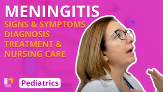 Meningitis  Pediatric Nursing  Nervous System Disorders  LevelUpRN [upl. by Maryly]