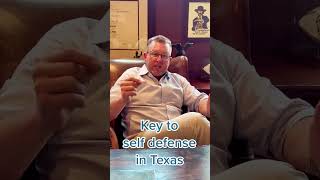 The key to self defense in Texas shorts [upl. by Ikkela196]