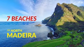 Journey to Coastal Bliss Exploring 7 Beaches of North Madeira [upl. by Kristan]