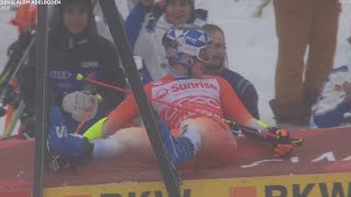 Ski Alpin Mens giant Slalom Adelboden 2run Highlights 2024 [upl. by Murphy]