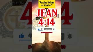 JEAN 414bible dieu jesus psaumepourdormir verset video viral biblemessage psaume fypシ [upl. by Airotal]