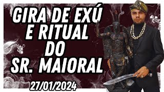 Ritual do Exú Maioral sobre o Comando de Exú Meia Noite e Dona Maria Farrapo [upl. by Thay853]