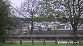 Planes at London Heathrow Airport Runway 09R Take Offs amp Taxiway 31032012 HD [upl. by Fabi534]