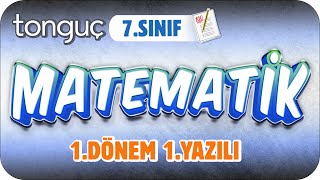 7Sınıf Matematik 1Dönem 1Yazılıya Hazırlık 📝 2024 [upl. by Keynes]