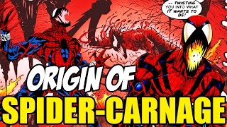 ORIGIN OF SPIDERCARNAGE CLONE SAGA │ Comic History [upl. by Blakeley]