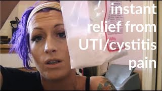 UTI Instant Relief Cystitis at Home Natural Remedy [upl. by Dicks]