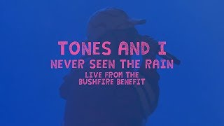 TONES AND I  NEVER SEEN THE RAIN LIVE FROM THE BUSHFIRE BENEFIT [upl. by Martine212]