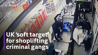 International gangs ‘flying in and out’ of Britain to shoplift [upl. by Sivart516]