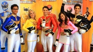 Nicks Power Rangers Megaforce Cast Interview [upl. by Wieren]