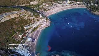 Folie Marine  Jale Beach ALBANIA  Summer 2017  BY DRONE 4K [upl. by Dalt924]