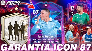 FC 24  🔥 DME GARANTIA ICON MAX 87  DME ASPAS FLASHBACK E NOVO OBJETIVO DANDO XP  LINKER [upl. by Frissell]