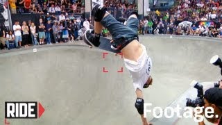 Tony Hawk Pedro Barros Steve Caballero and More  ProTec Pool Party 2012 Highlights [upl. by Crane]