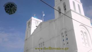 West Cyclades ringing by Belltronics bells specialist [upl. by Anitrebla]