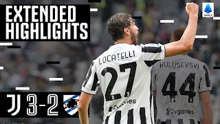 Juventus 32 Sampdoria  Locatelli Scores First Goal For Juventus  EXTENDED Highlights [upl. by Conias34]