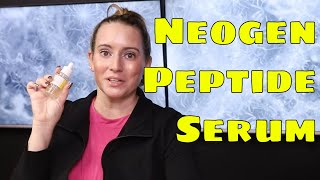 Neogen Dermalogy 🆕 Real Peptide Serum Review amp How to Use [upl. by Nedda627]