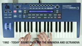 Free Synth Sound Pack Iconic Synth Sounds for Novation UltraNova and MiniNova [upl. by Etra328]