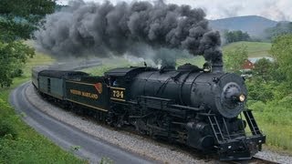 Western Maryland Scenic Railroad An Afternoon With quotMountain Thunderquot [upl. by Eliak]