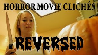 Horror Movie Clichés Reversed [upl. by Htevi]