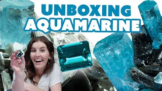 Unboxing Aquamarine  21 Gems from Pakistan Vietnam amp Africa [upl. by Desireah]