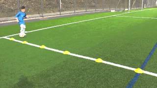 Fussballtraining 6er Reihe Übung 610  Ballkontrolle  Technik [upl. by Mcfarland248]