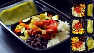 Vegan Chipotle Bowl Meal Prep [upl. by Derfliw]