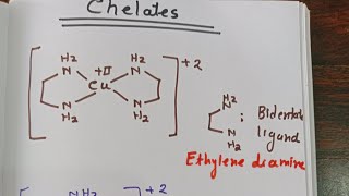 Chelate in Coordination Compounds chelation coordinationcompounds 12boardexam [upl. by Rodi]