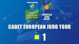 DAY 1  TATAMI 1  Lignano ITA 2022 FOX FLY FILM Cadet European Judo Tour [upl. by Clower]