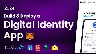 Build and Deploy a Digital Identity App with Nextjs Tailwind CSS TypeScript and Solidity [upl. by Box]