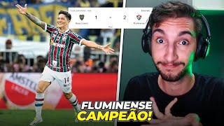 Fluminense 2 x 1 Boca Juniors  FLU CAMPEÃO DA LIBERTADORES🏆Vai ganhar o mundial de clubes [upl. by Carilyn]