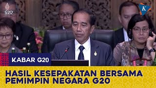 5 Kesepakatan Jokowi dengan Para Pemimpin Negara G20 [upl. by Frick590]