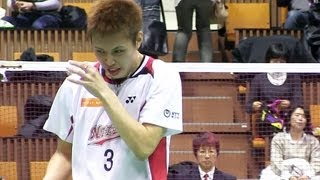 Badminton 田児賢一 × 坂井一将 全日本総合ﾊﾞﾄﾞﾐﾝﾄﾝ20121208 [upl. by Maclaine211]