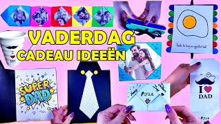 7 DOE HET ZELF  Laatste Minuut Vaderdagkaart en cadeauideeën tijdens quarantaine Papier Ambachten [upl. by Oren]