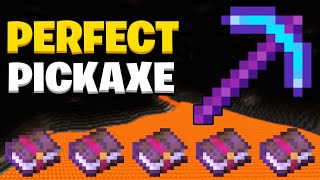 How to make a perfect pickaxe in Minecraft 121 [upl. by Laraine]