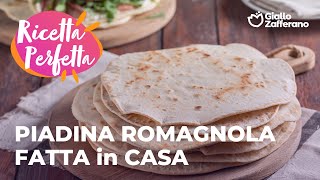 PIADINA ROMAGNOLA FATTA in CASA la RICETTA PERFETTA🥰 [upl. by Lord]