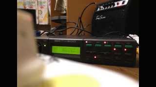 YAMAHA FX500 soft focus amp Marshall Shred master [upl. by Ruamaj]