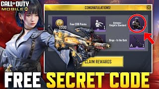 NEW Get Free Epic Character  4 Redeem Codes  Free COD Points amp more  COD Mobile Event Season 2 [upl. by Leidag]