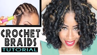 How To CROCHET BRAIDS w MARLEY HAIR  ORIGINAL norod technique [upl. by Noelc]