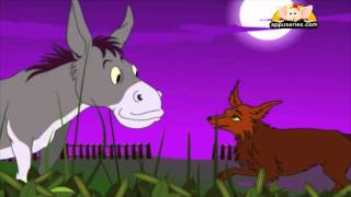 Panchatantra Tales in Gujarati  The Singing Donkey [upl. by Oisorbma]