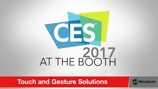 Touch and Gesture Solutions Demonstration from CES 2017 [upl. by Tore737]