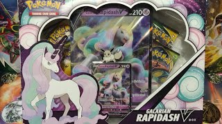 Galarian Rapidash V box opening [upl. by Larsen]