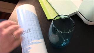 How to etch glass with Cricut  Stencil vinyl [upl. by Henrik]