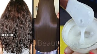 Just 1 Use Can Straighten Your Hair Permanently At Home Results Better Than RebondingKeratin [upl. by Audri544]