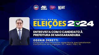 Eleições 2024 Massaranduba  Odenir Deretti [upl. by Leugar920]