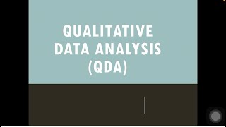 Qualitative Data Analysis in Research [upl. by Adnimra]